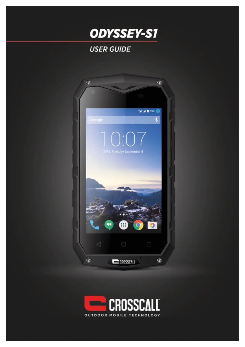 Image de la première page du manuel de l'appareil ODYSSEY S1