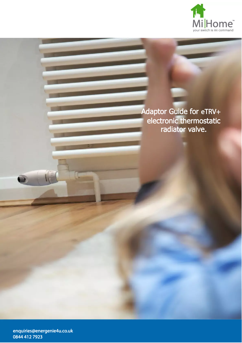 First page image of the manual for MIHO013