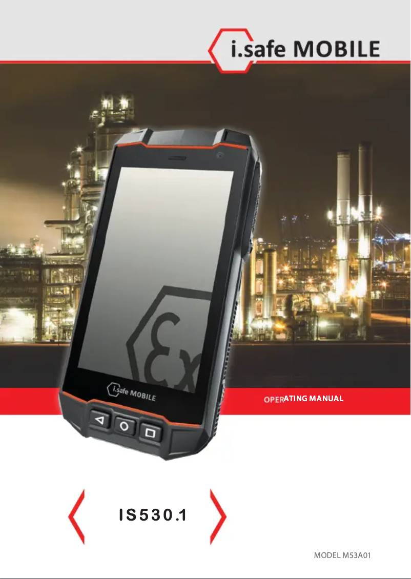 Image de la première page du manuel de l'appareil IS530.1