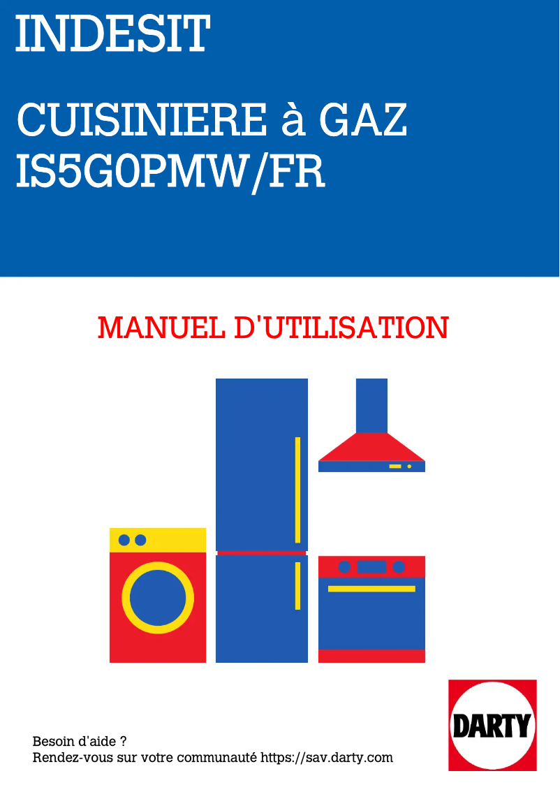 Image de la première page du manuel de l'appareil IS5G0PMW/E