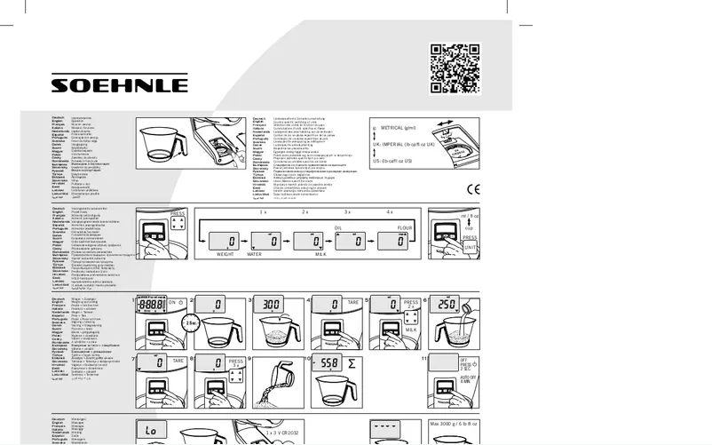 Page 1 of the manual User Manual Soehnle Baking Star 66221