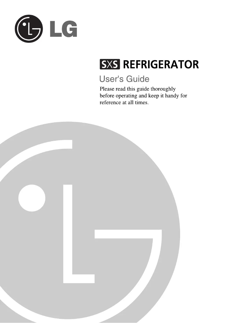 Image de la première page du manuel de l'appareil GC-L207WLQ