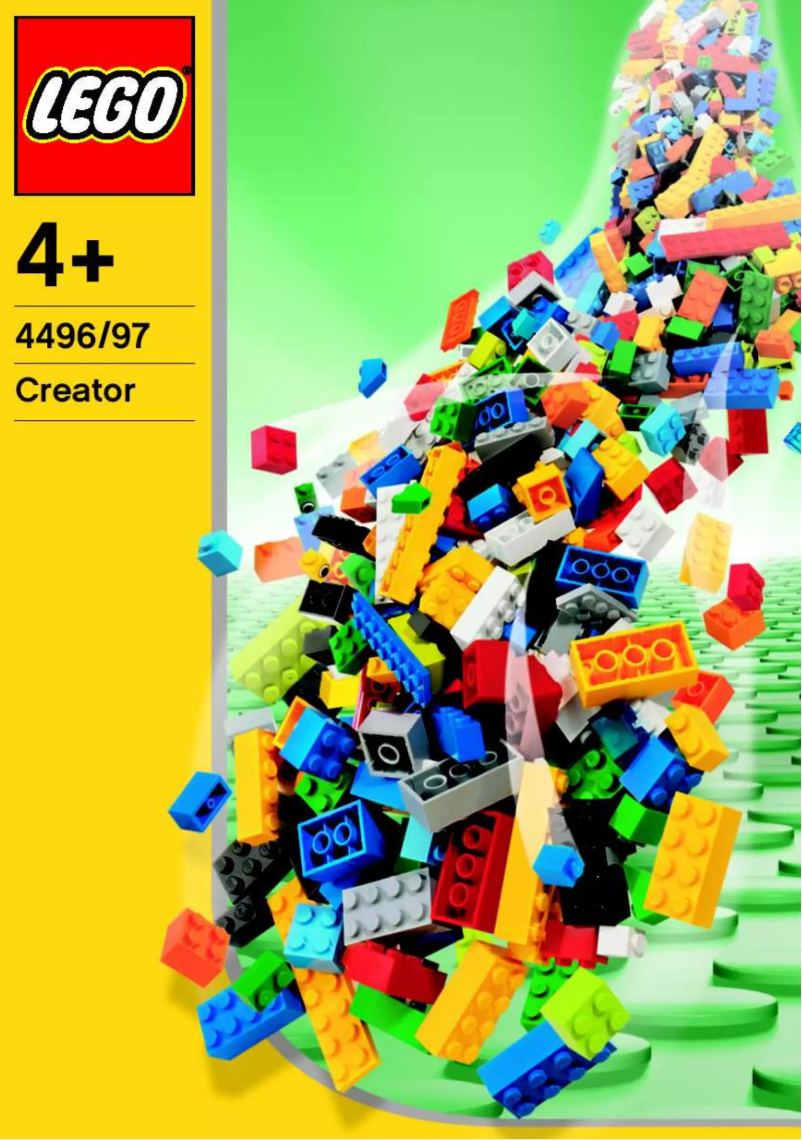 Page n°1 - Manuel utilisateur Lego Creator 4496
