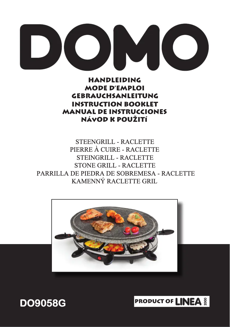 Page 1 de la notice Manuel utilisateur Domo DO9058G