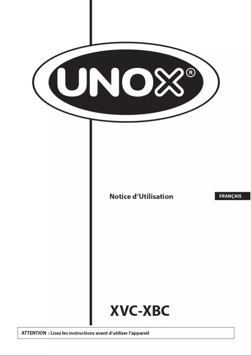 Image de la première page du manuel de l'appareil BAKERLUX LINEMISS