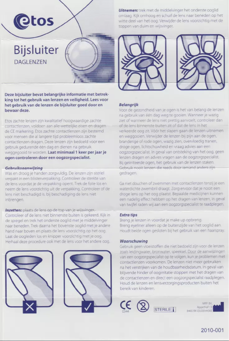 Image de la première page du manuel de l'appareil Dag