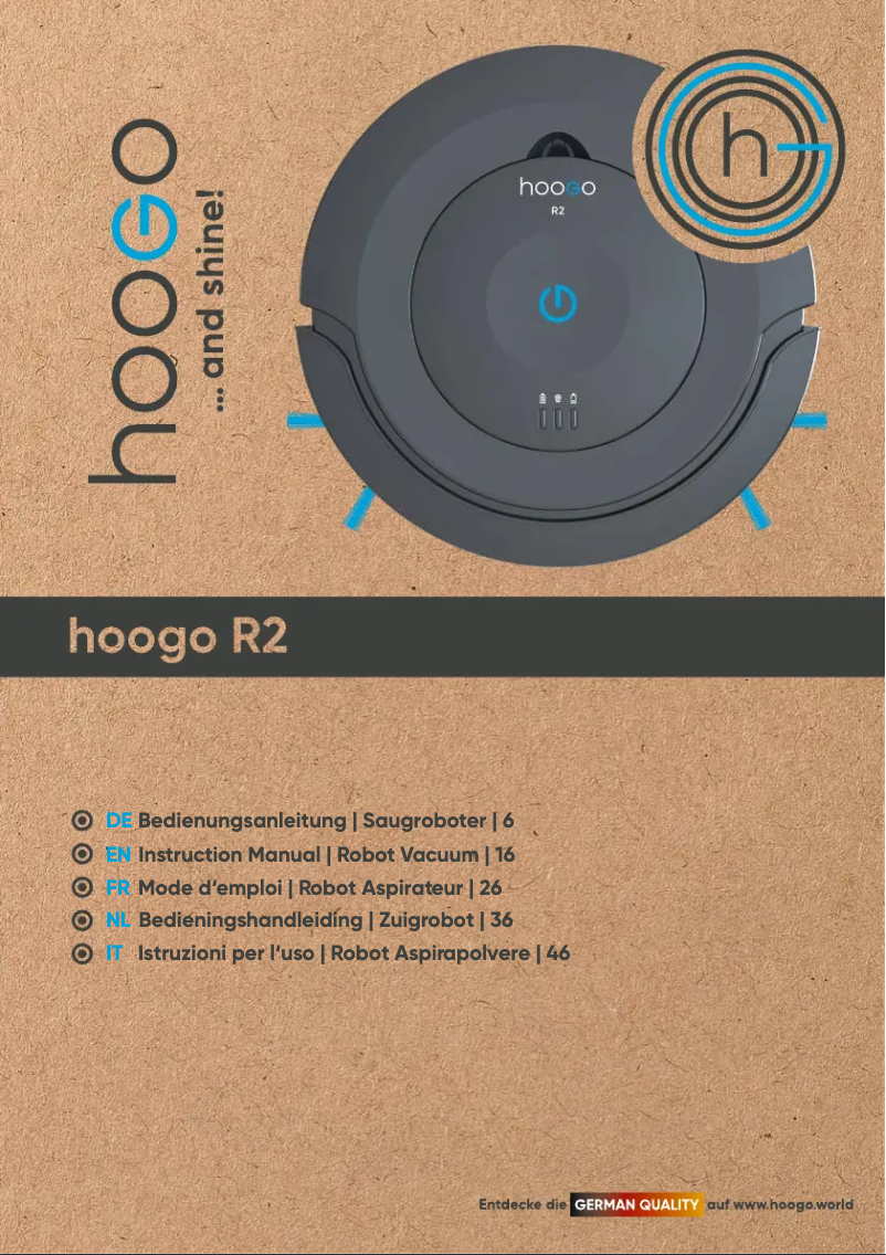 Image de la première page du manuel de l'appareil R2