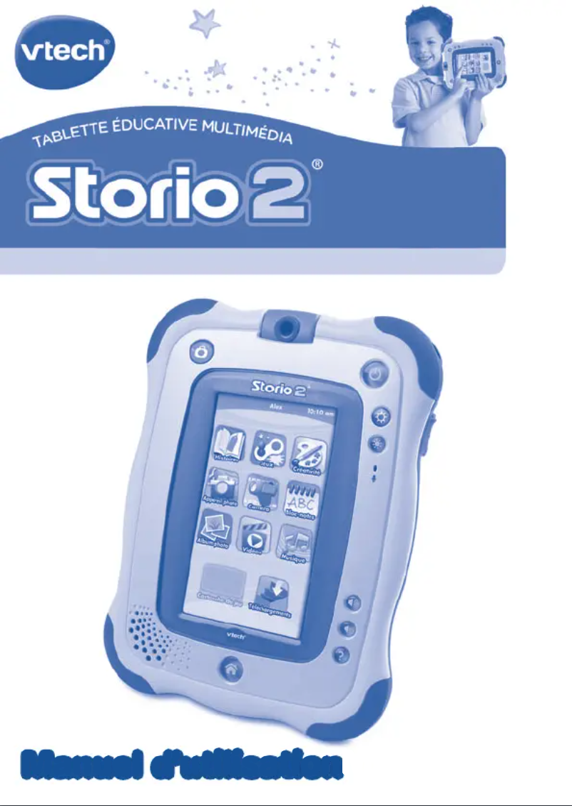 Página 1 del manual Manual de usuario Vtech Storio 2