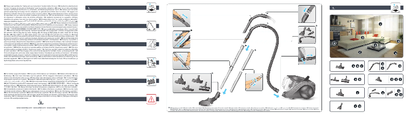Page n°1 - Manuel utilisateur Tefal Active Power Premium TW4863