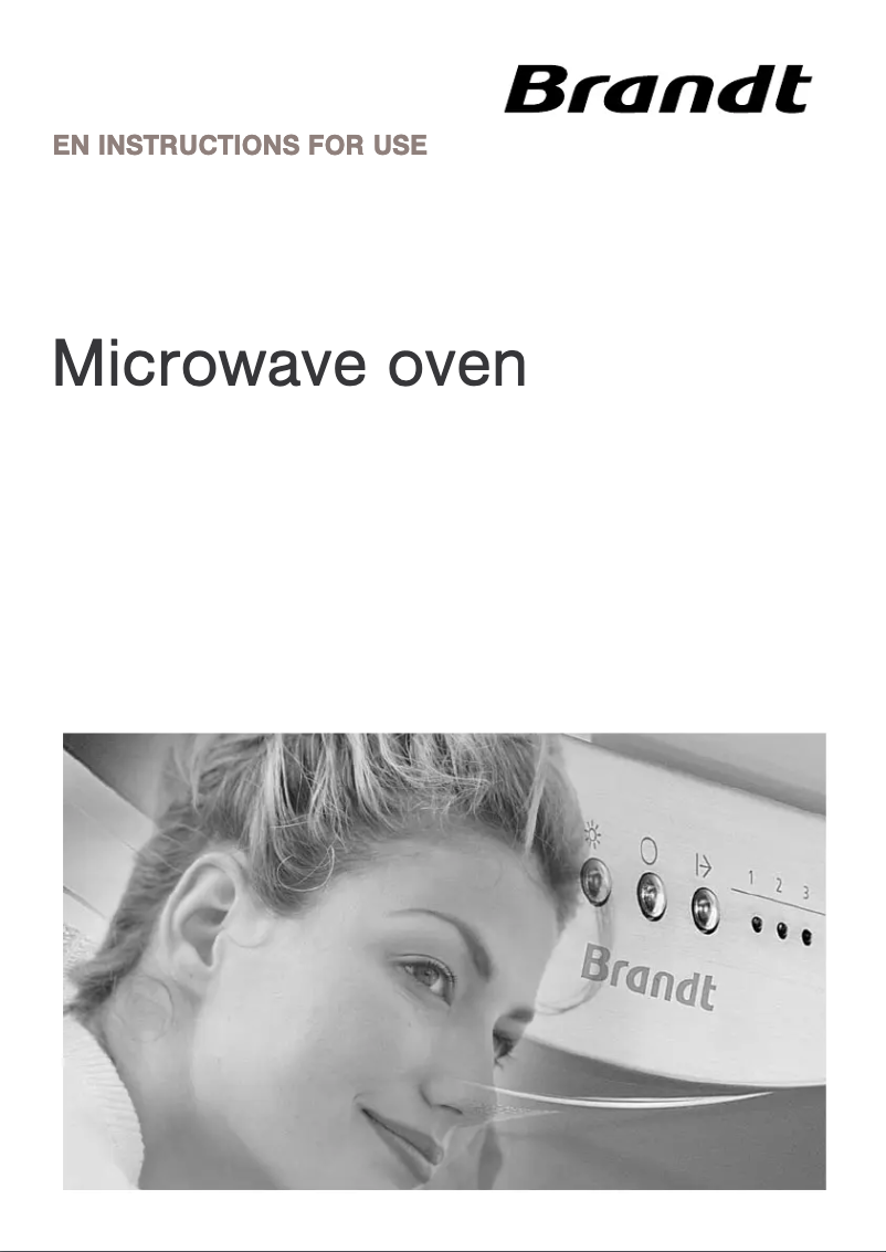 Page 1 de la notice Manuel utilisateur Brandt ME 1245 X