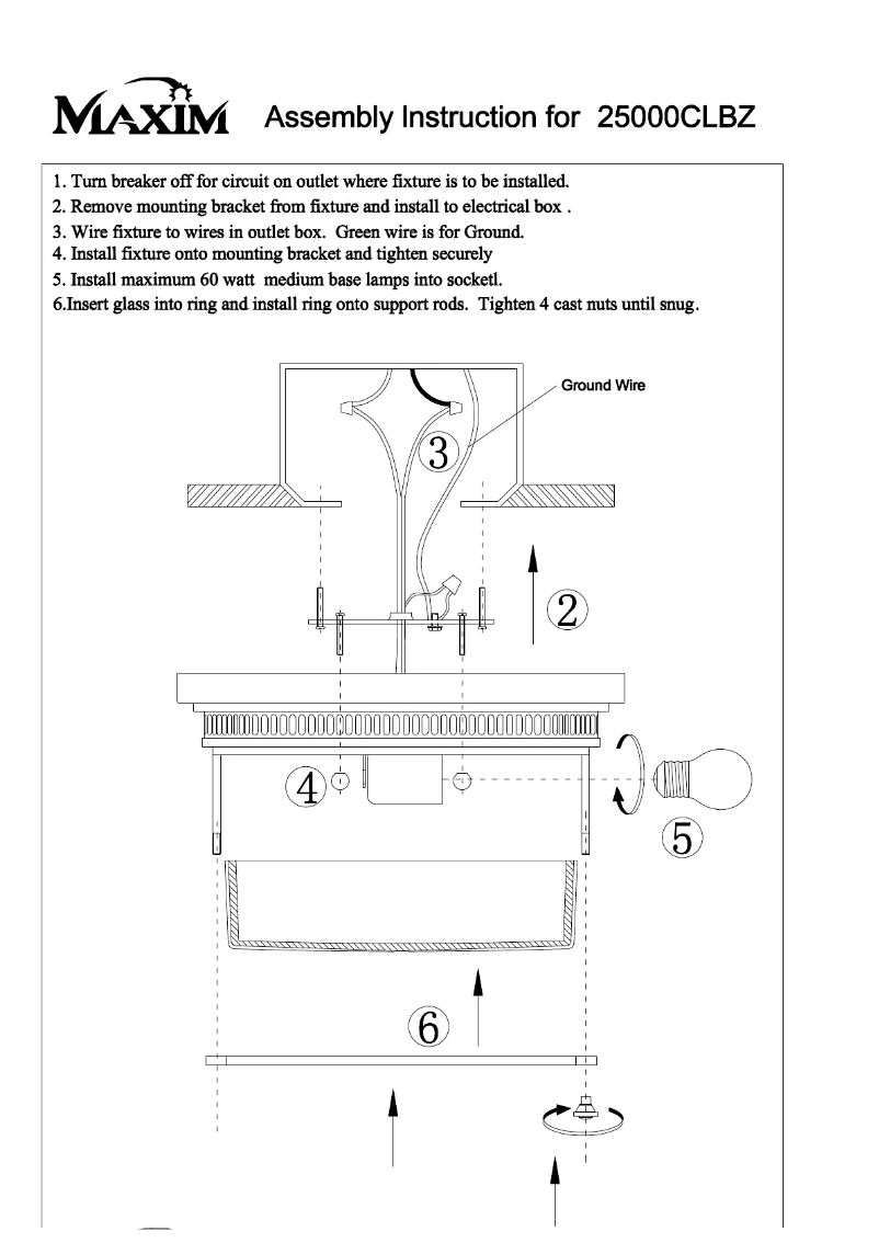 Image de la première page du manuel de l'appareil 25000C