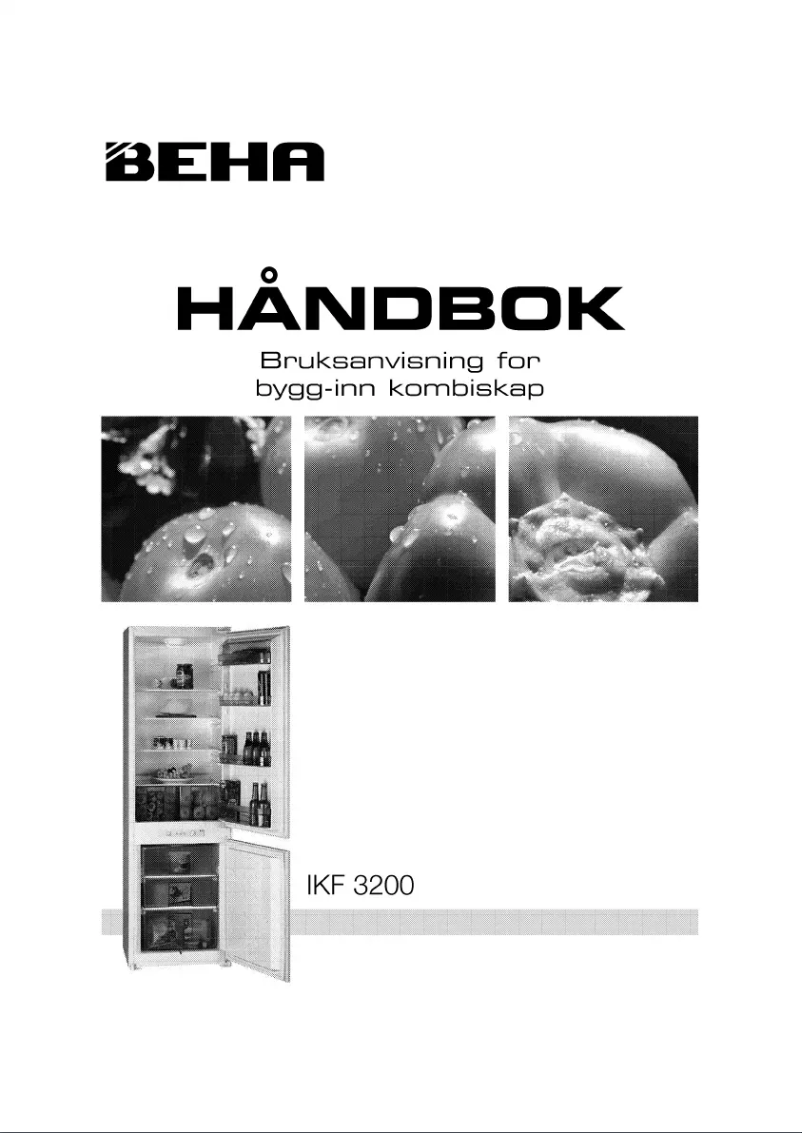 Page n°1 - Manuel utilisateur Beha IKF 3200