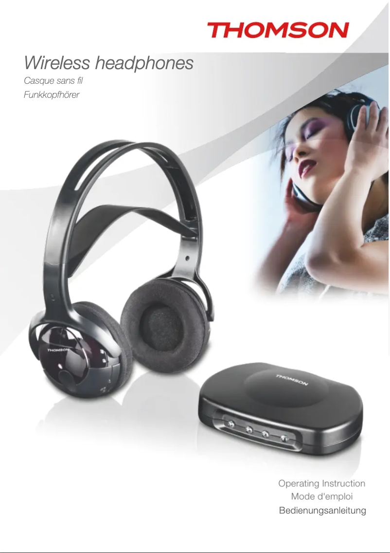 Page 1 de la notice Manuel utilisateur Thomson WHP1211