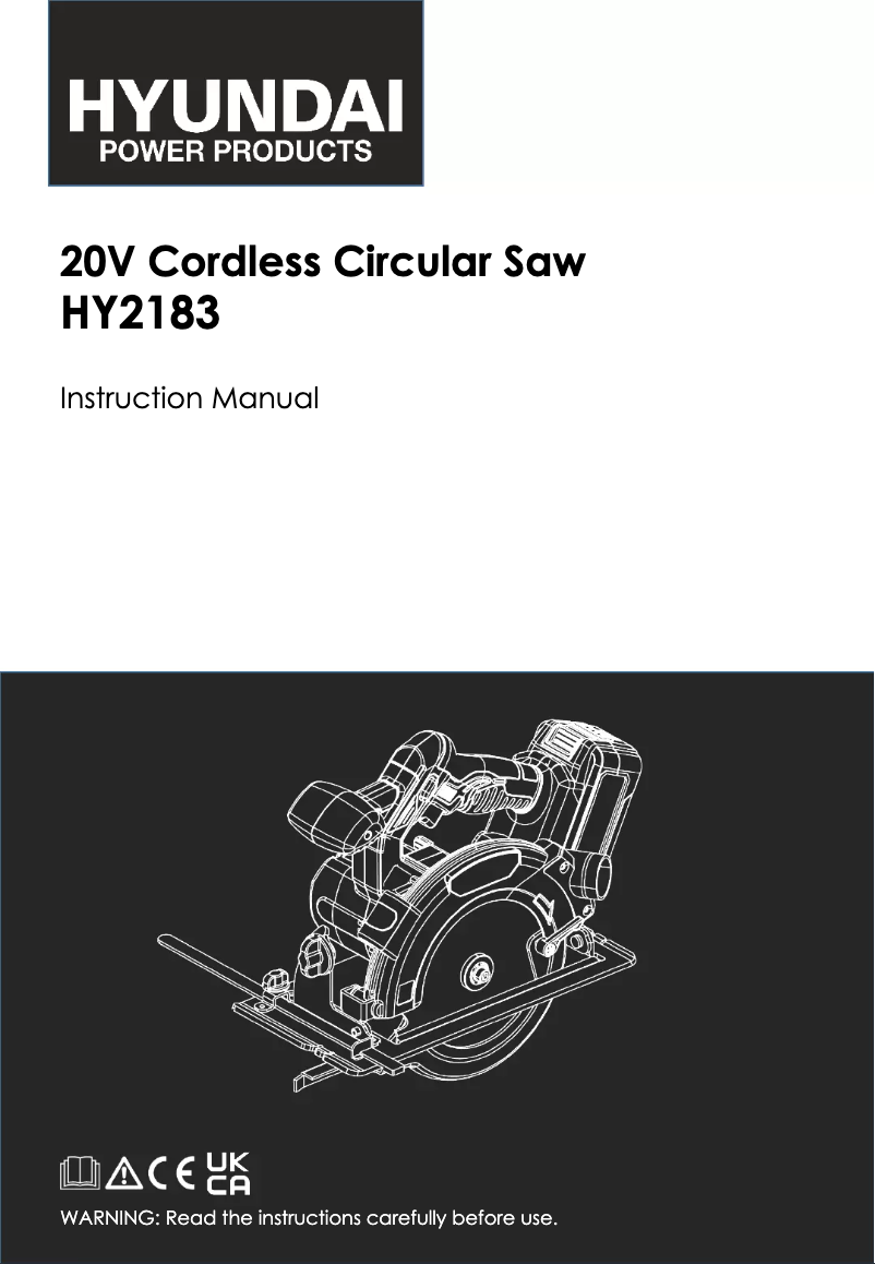 Page 1 de la notice Manuel utilisateur Hyundai HY2183