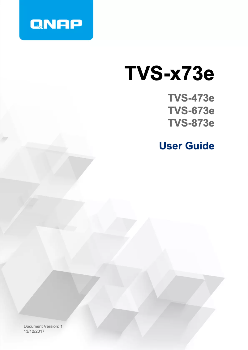 Image de la première page du manuel de l'appareil TVS-473E