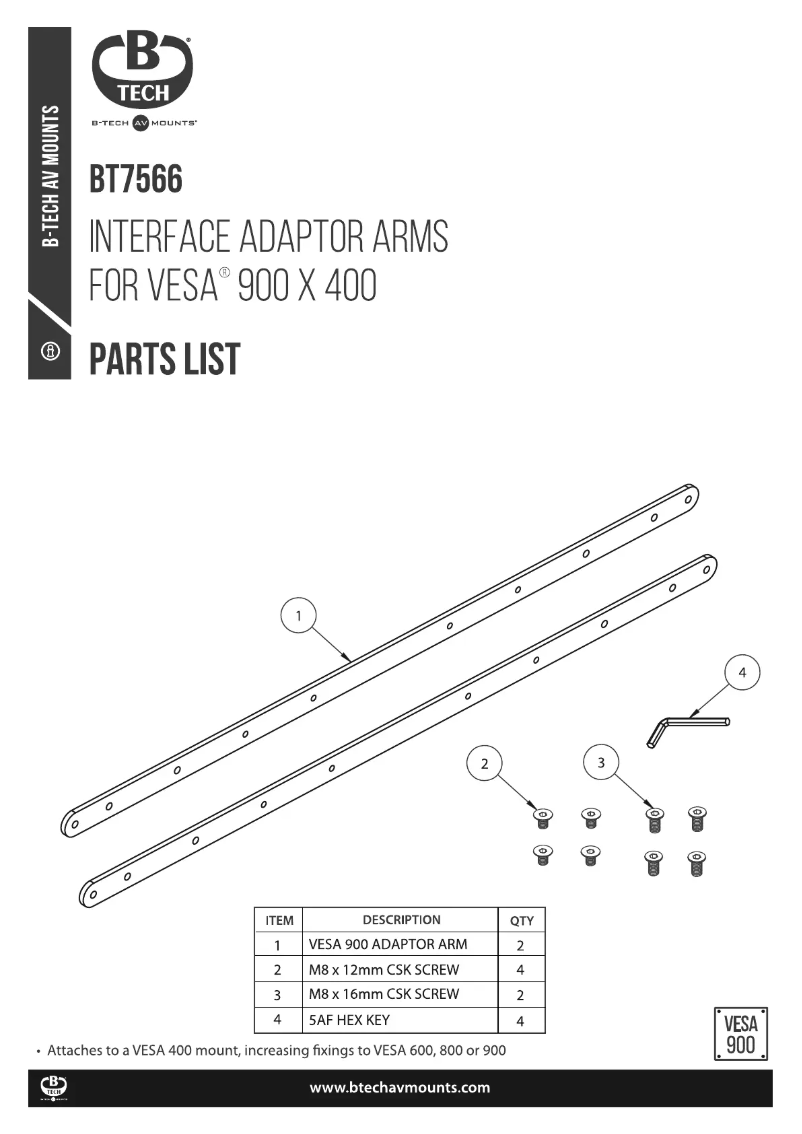 Imagen de la primera página del manual del dispositivo BT7566