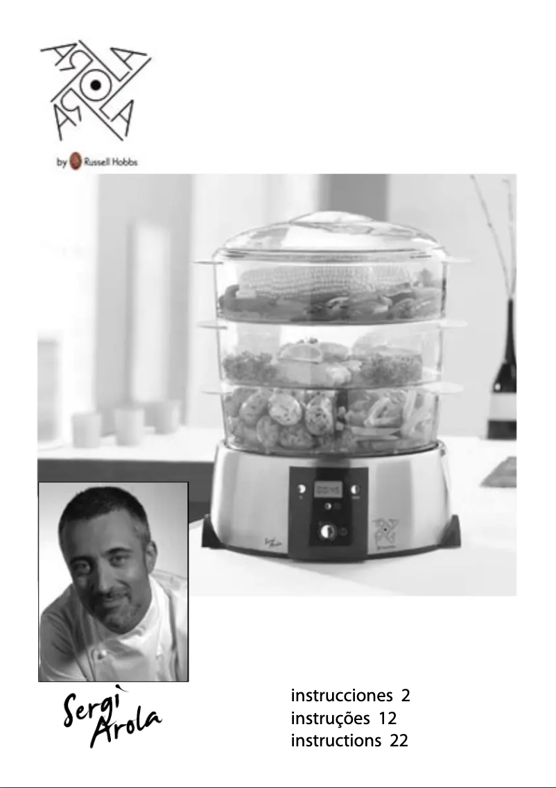 Page 1 de la notice Manuel utilisateur Russell Hobbs 13919-56