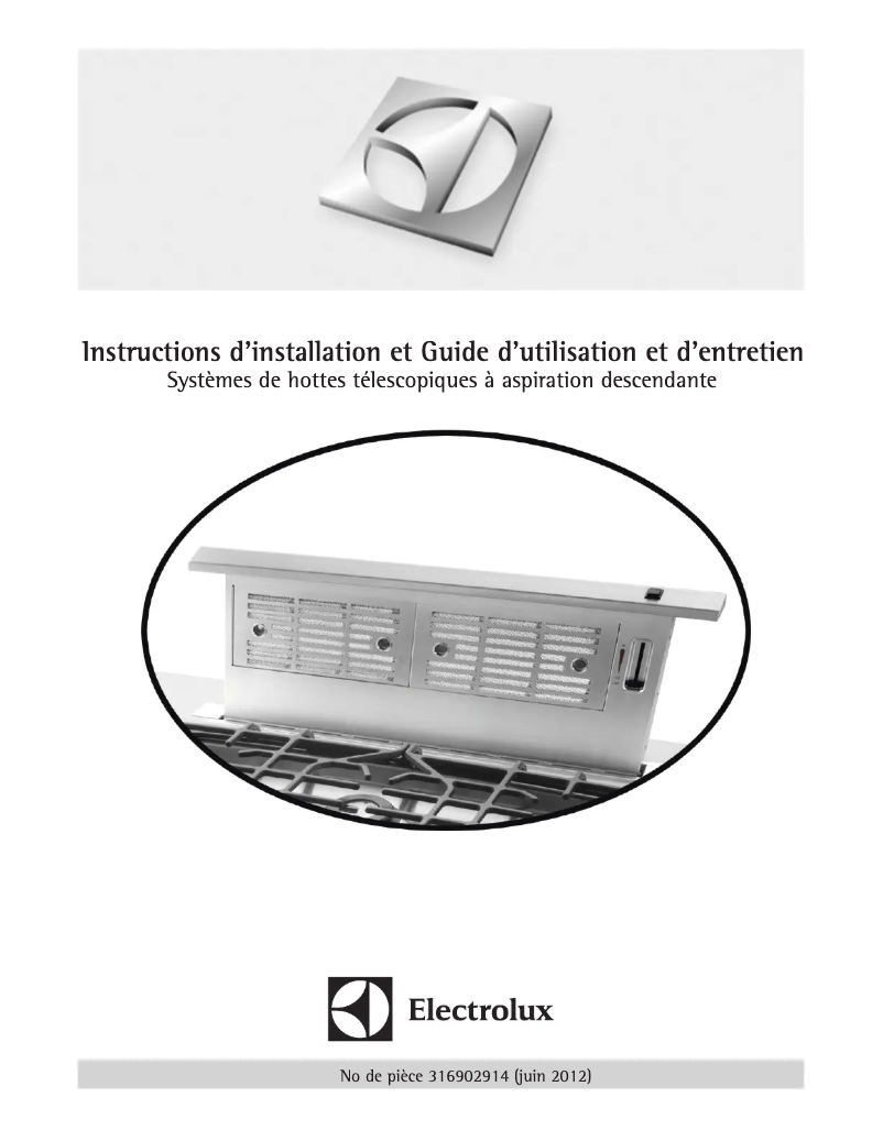Page n°1 - Manuel utilisateur Electrolux EI30DD10KS