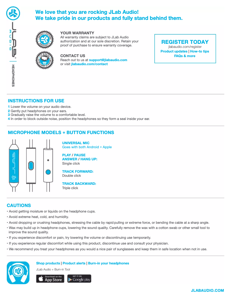 Image de la première page du manuel de l'appareil JBuddies Studio Kids