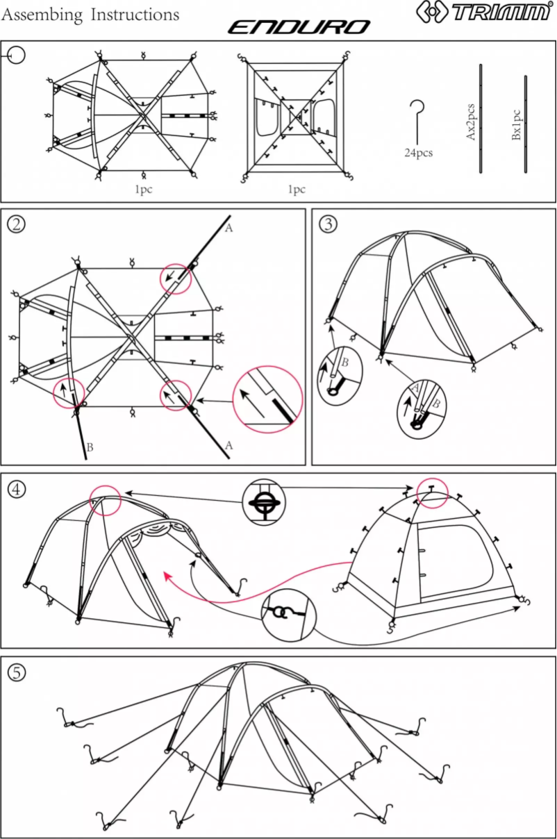 Página 1 del manual Manual de usuario Trimm Enduro