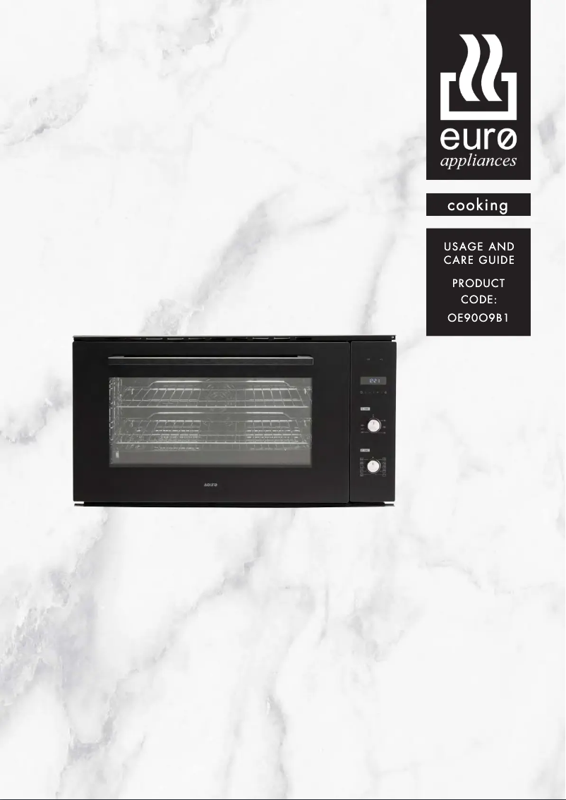 Page n°1 - Manuel utilisateur Euro Appliances OE90O9B1