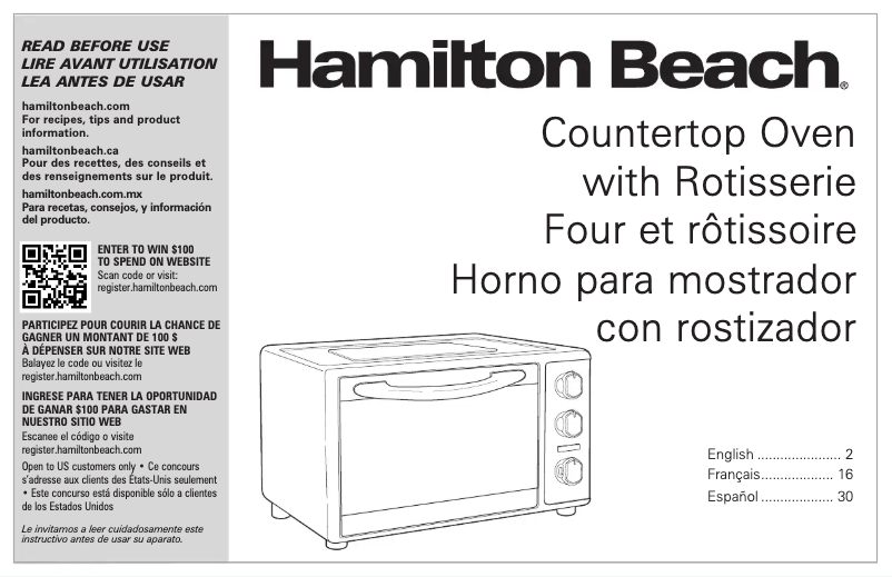 Image de la première page du manuel de l'appareil 31108