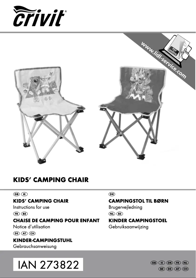 Página 1 del manual Manual de usuario Crivit IAN 273822