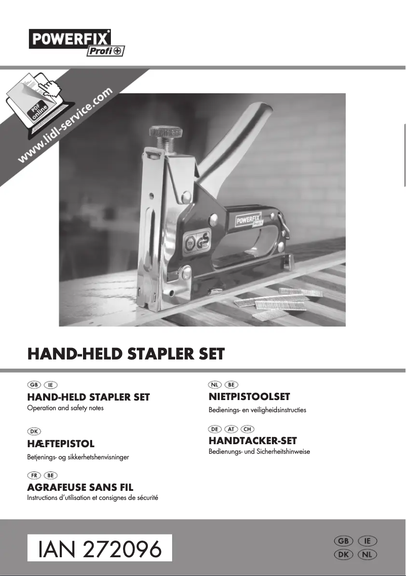 Image de la première page du manuel de l'appareil PHTS 14 A1