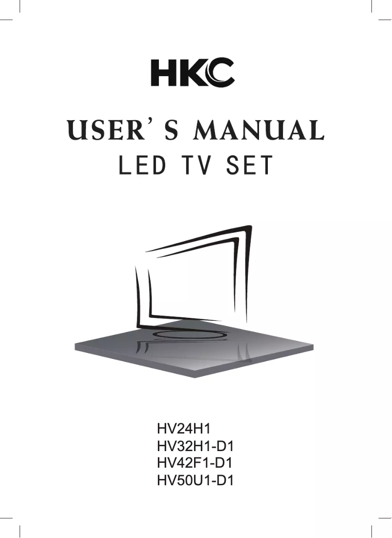 Image de la première page du manuel de l'appareil HV24H1