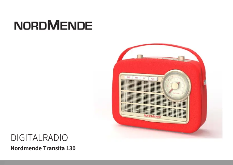 Page 1 de la notice Manuel utilisateur Nordmende Transita 130