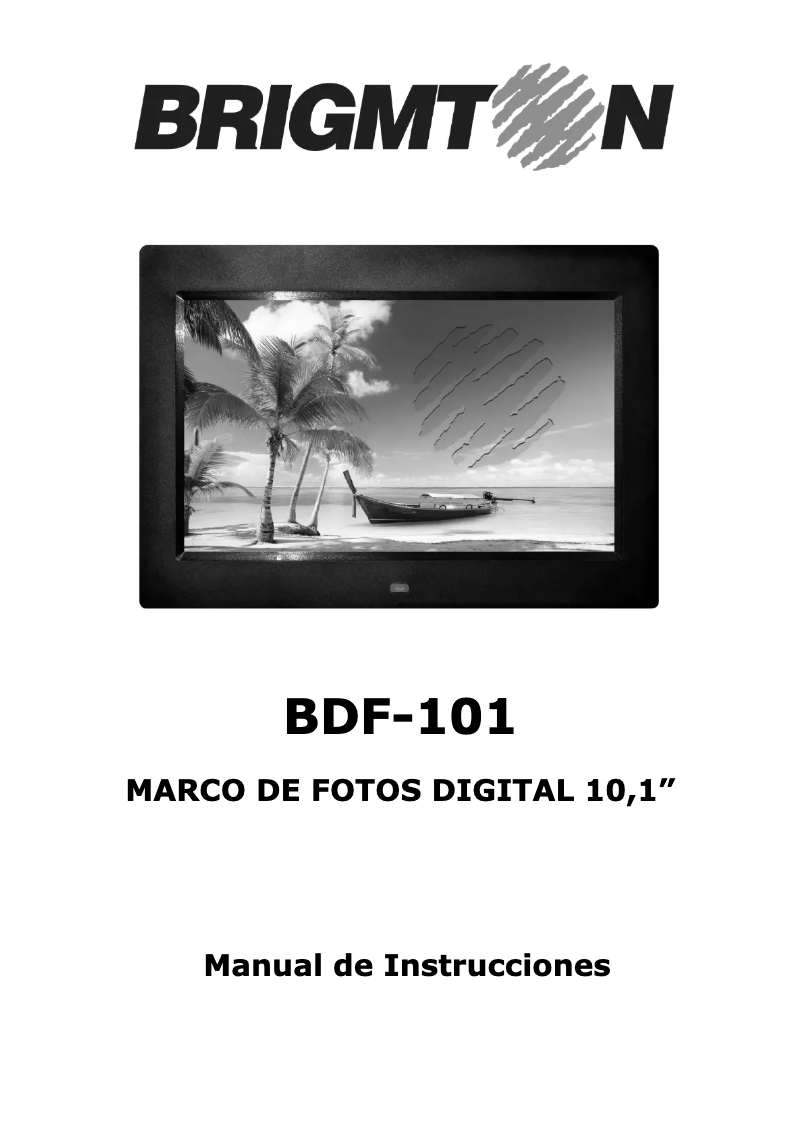 Página 1 del manual Manual de usuario Brigmton BDF-101