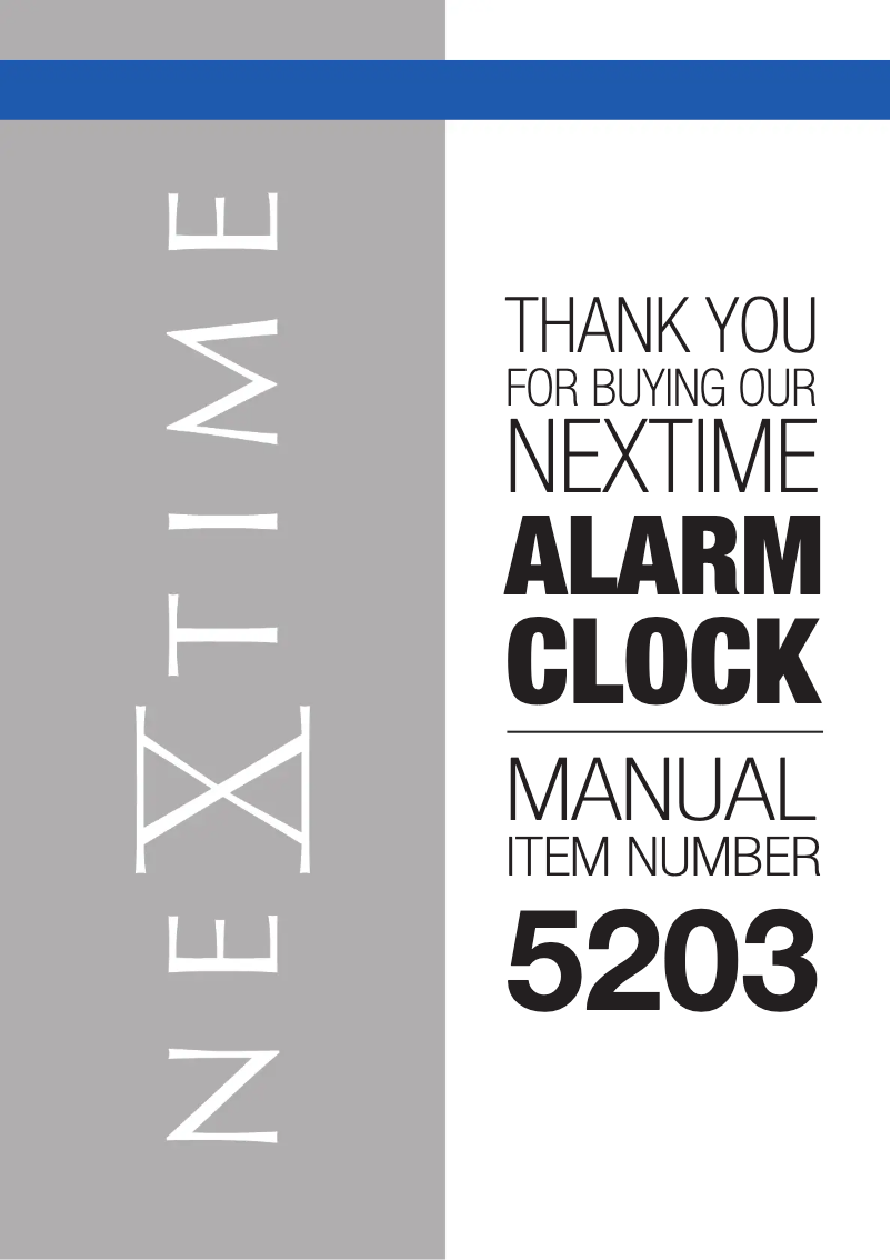 Página 1 del manual Manual de usuario NeXtime 5203ZW