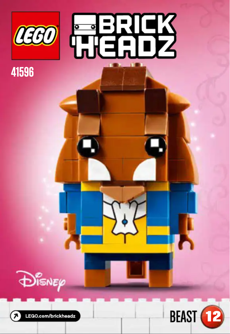 Page n°1 - Manuel utilisateur Lego Brickheadz 41596