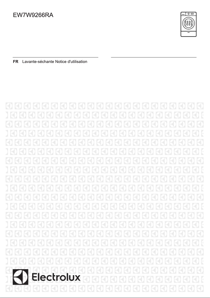 Image de la première page du manuel de l'appareil EW7W9266RA