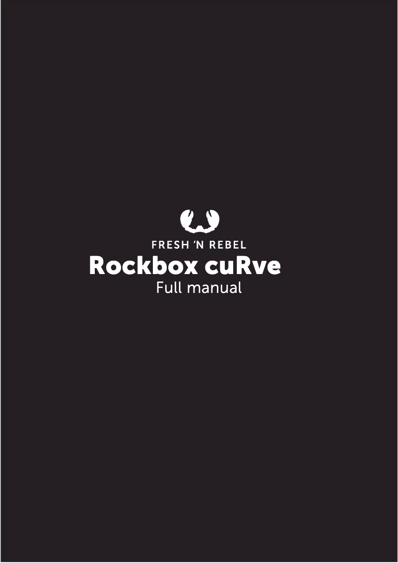 Page 1 de la notice Manuel utilisateur Fresh 'n Rebel 1RB600WH