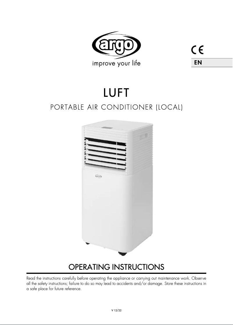 Image de la première page du manuel de l'appareil LUFT