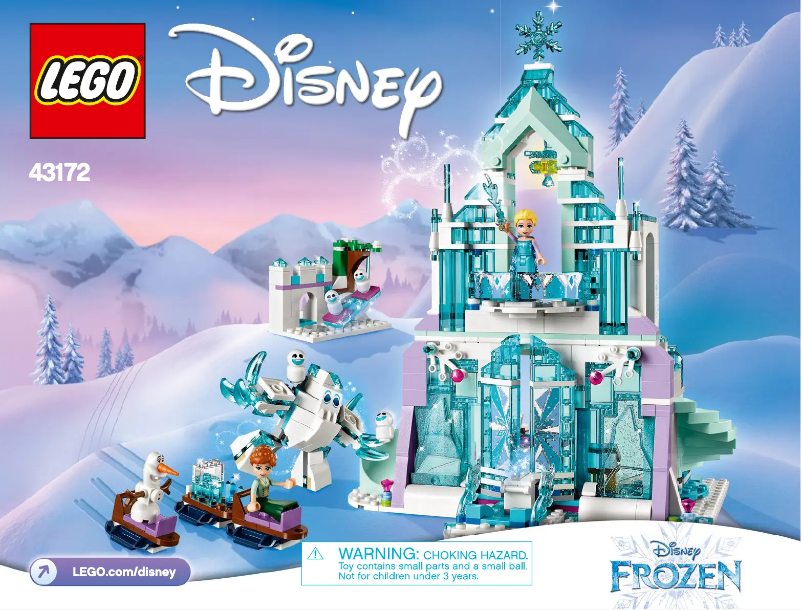 Page n°1 - Manuel utilisateur Lego Disney 43172