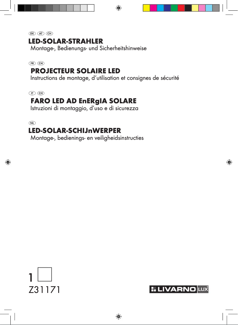 Image de la première page du manuel de l'appareil IAN 89110