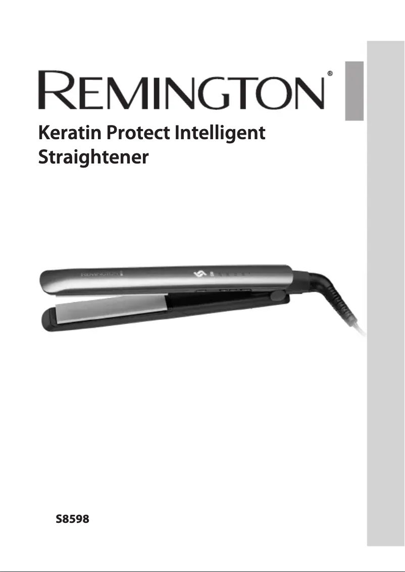 Page n°1 - Manuel utilisateur Remington Keratin Protect CI5318
