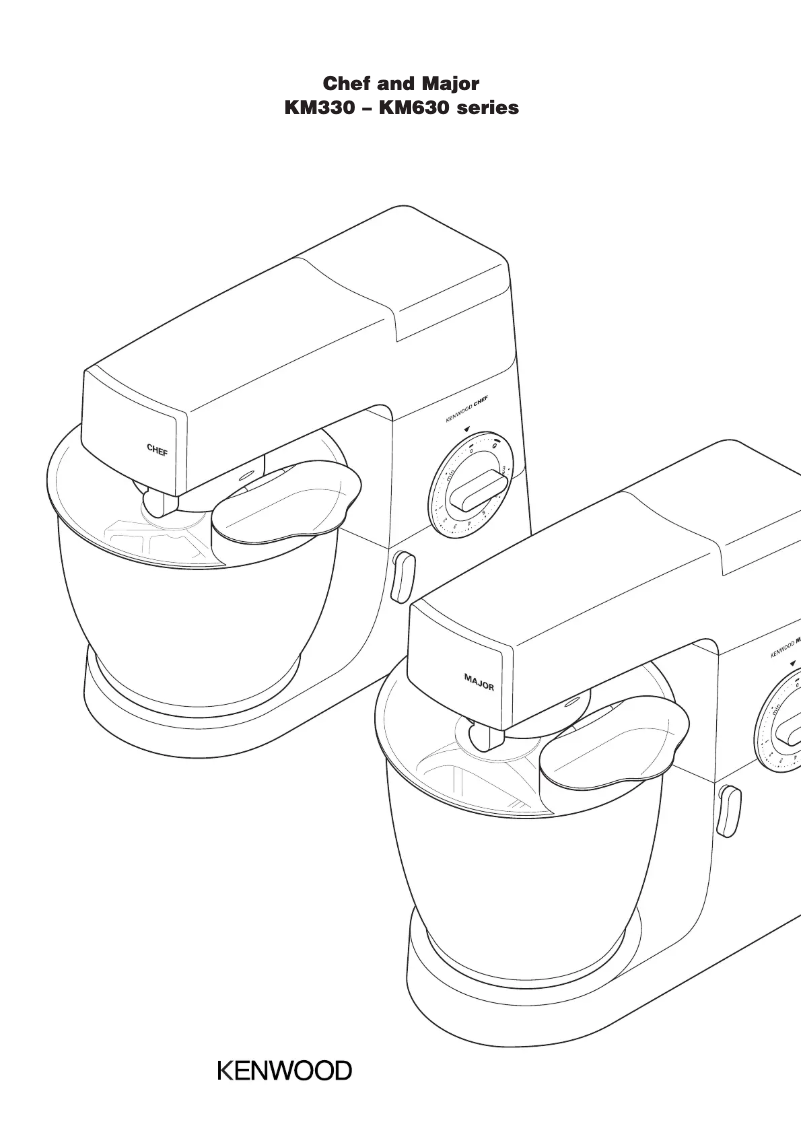Page n°1 - Manuel utilisateur Kenwood KM336