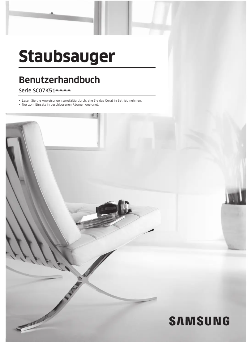 Page n°1 - Manuel utilisateur Samsung VC07K51F0VP