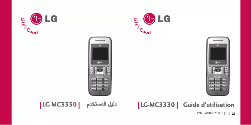 Página 1 del manual Manual de usuario LG MC3330