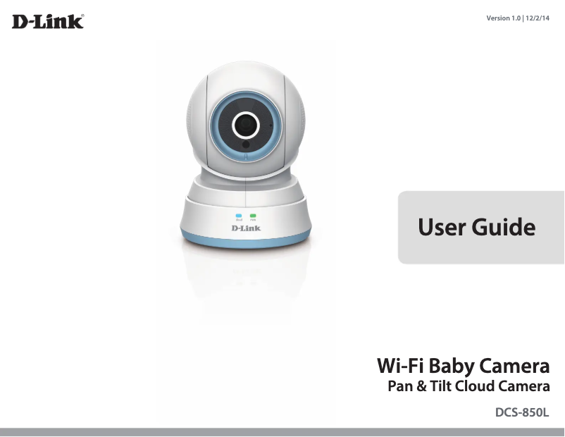 Page 1 de la notice Manuel utilisateur D-Link Pan & Tilt Wi-Fi Baby Camera