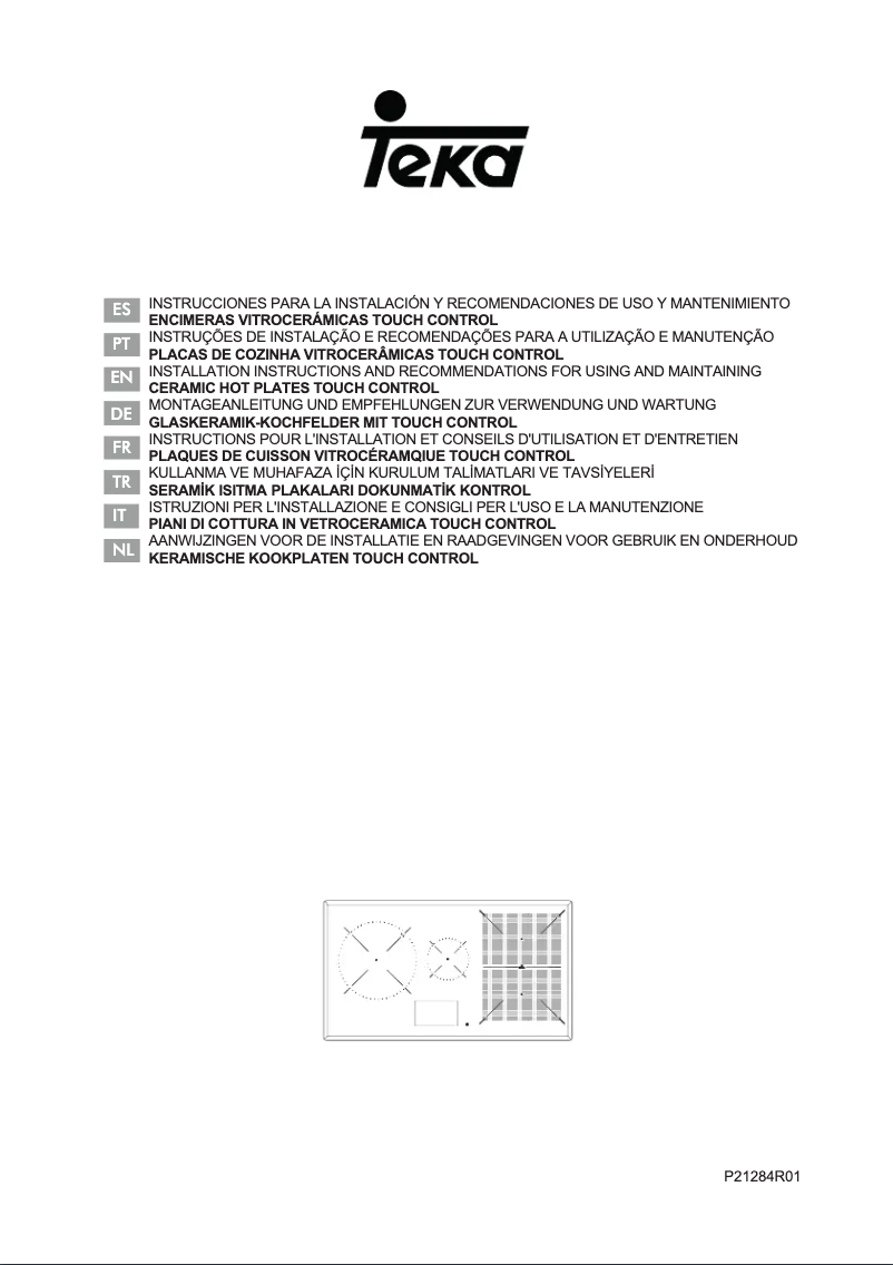Page n°1 - Manuel utilisateur Teka IRF 9480
