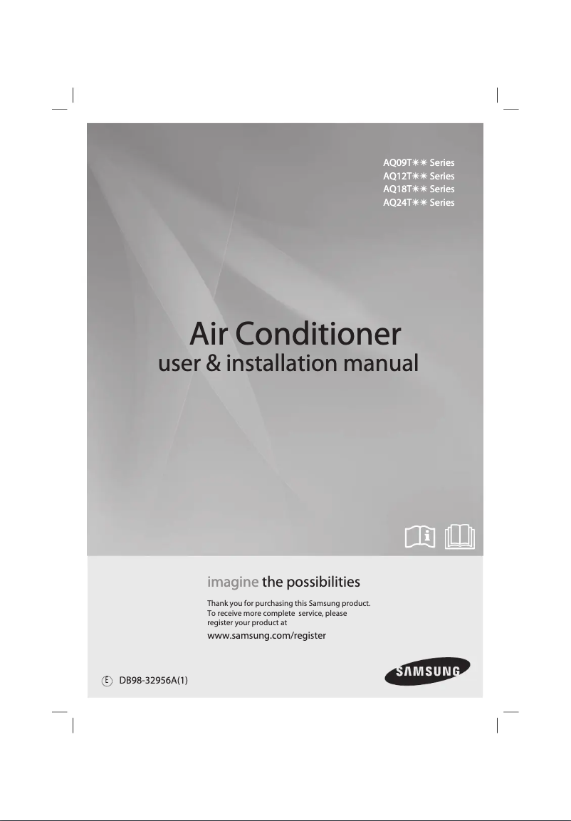 Page n°1 - Manuel utilisateur Samsung AQ24TSNX