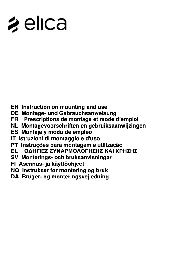 Image de la première page du manuel de l'appareil HILIGHT-X PRF0163520A