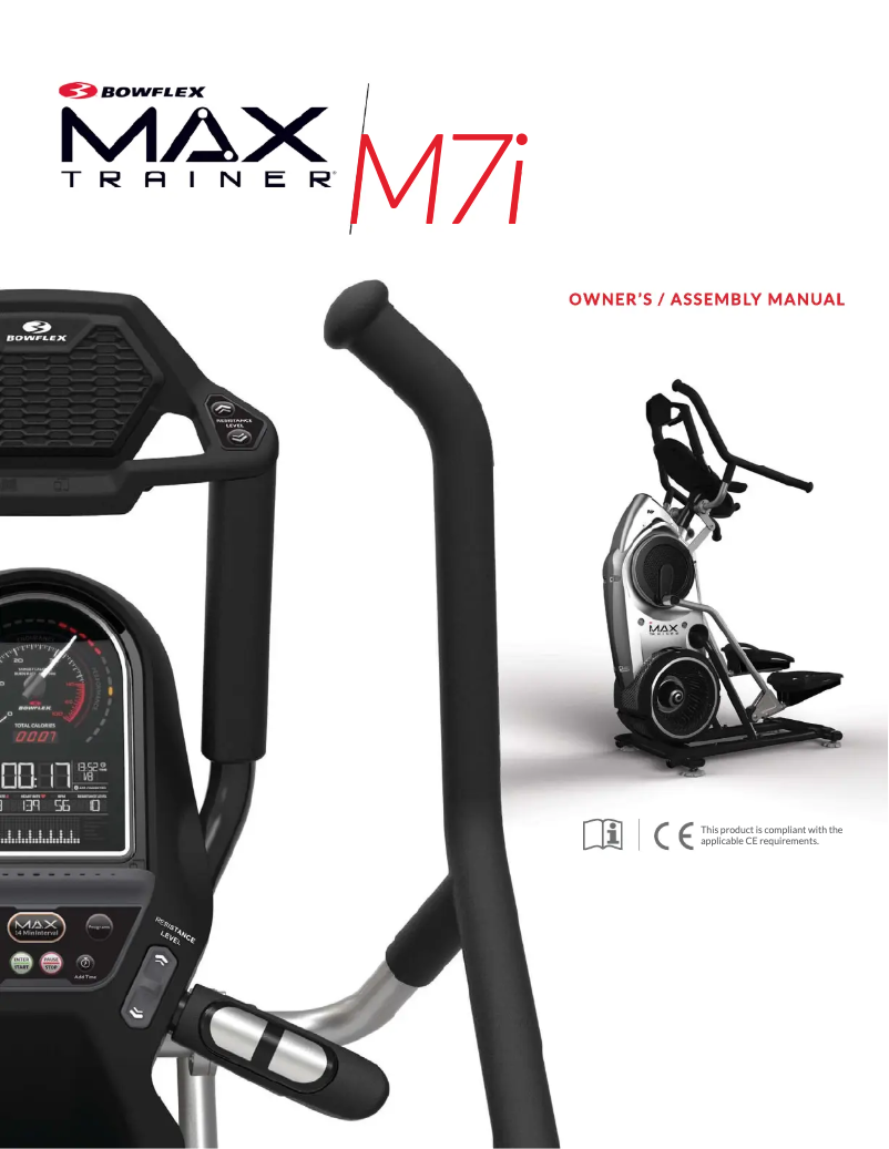 Página 1 del manual Manual de usuario Bowflex Max Trainer M7