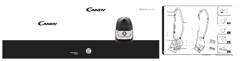 Page 1 de la notice Manuel utilisateur Candy CAFB2000 019