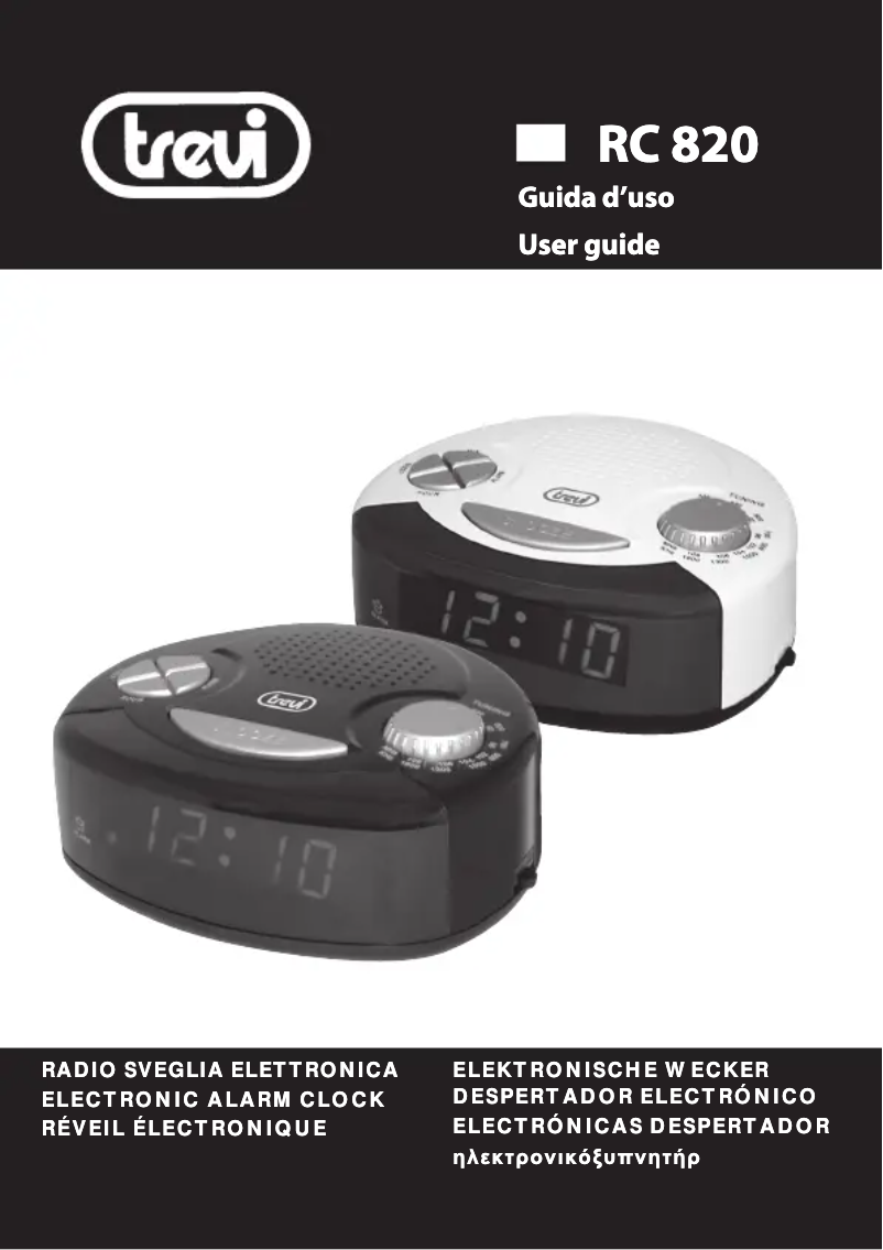 Page n°1 - Manuel utilisateur Trevi RC 820