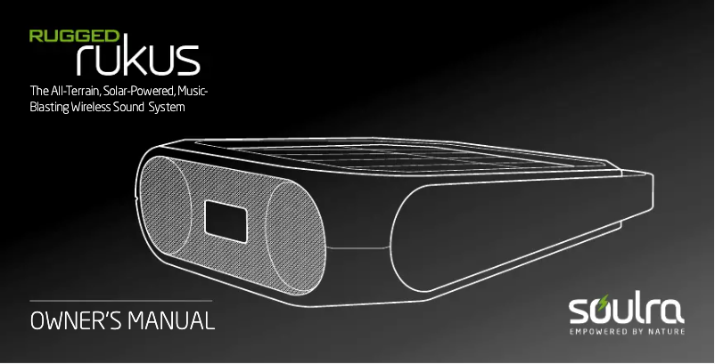 Page 1 de la notice Manuel utilisateur Eton rukus